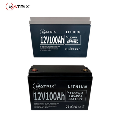 batteries d'Ess de batterie au lithium de stockage de l'énergie de 12v 100ah pour le réseau de réserve de batterie de Chambre