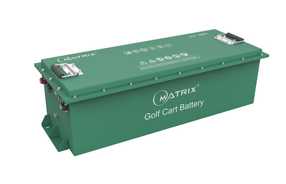 Batterie de chariot de golf de lithium de LEP Lifepo4 de MATRIX 51v 160ah avec BMS