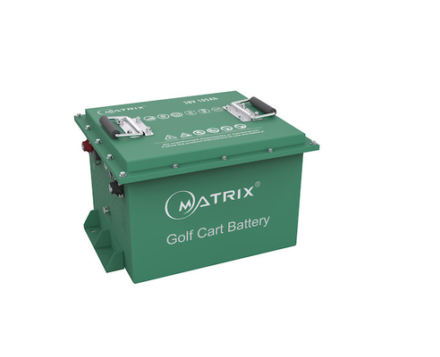 Batterie au lithium profonde de chariot de golf de cycle de Matrix 38V 105Ah batterie au lithium /LiFePO4
