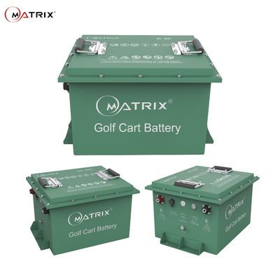Batterie S3856 de chariot de golf du lithium 36V de marque de MATRIX avec le cas IP67