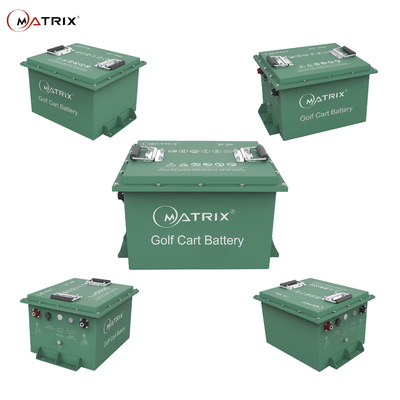 Facile installez la batterie 38V 105Ah de phosphate de fer de lithium de chariot de golf de Matrix