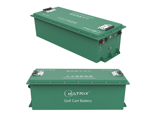 La batterie au lithium de chariot de golf d'Ion Batteries 72V du lithium 24S1P a galvanisé la caisse en acier