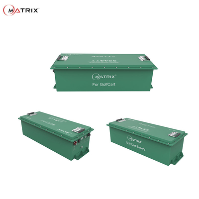 Lithium rechargeable Ion Battery For Golf Cart de Matrix 48v 100ah