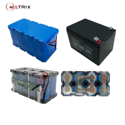 Caisse d'ABS d'Ion Battery Deep Cycle With de lithium de Matrix 12v 12ah pour le système solaire de stockage