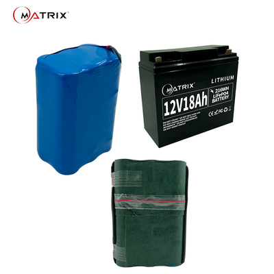 D'acide de plomb remplacez le cycle profond de batterie au lithium de rechange de 12.8v 18ah